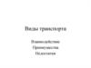 Виды транспорта