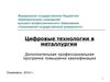 Ульяновский государственный университет. Цифровые технологии в металлургии. Дополнительная программа повышения квалификации