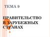 Правительство в зарубежных странах
