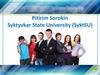 Syktyvkar State University (SyktSU)