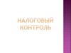 Налоговый контроль