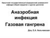 Анаэробная инфекция. Газовая гангрена