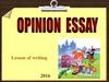 Lesson of writing. Формат ЕГЭ в разделе «Письмо»