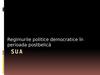 SUA. Regimurile politice democratice în perioada postbelică