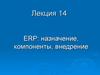 ERP-система (Enterprise Resource Planning). Назначение, компоненты, внедрение