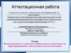 Аттестационная работа. Внеурочная работа с учащимися по общественным дисциплинам