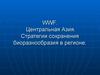 WWF. Центральная Азия. Стратегии сохранения биоразнообразия в регионе