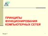 Принципы функционирования компьютерных сетей. (Лекция 1)