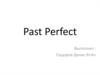 Past Perfect