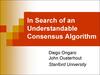 In Search of an Understandable Consensus Algorithm