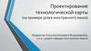 Разработка технологической карты урока иностранного языка