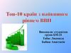 Топ-10 країн з найвищим рівнем ВВП
