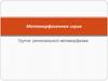 Метаморфогенная серия. Группа регионального метаморфизма
