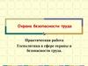 Госполитика в сфере  охраны труда. Основные принципы государственного правового регулирования трудовых отношений