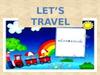 Let’s travel
