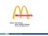 McDonalds administration tool