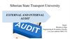 External and internal audit