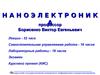 Наноэлектроника. Физические основы. Методы формирования наноразмерных структур. Перенос носителей заряда