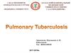 Pulmonary Nuberculosis