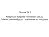 Лекция № 2. Концепции ядерного топливного цикла. Добыча урановый руды и извлечение из нее урана