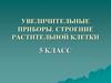 Увеличительные приборы. Строение растительной клетки