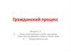 Лица, участвующие в деле: прокурор, лица, выступающие в защиту чужих прав