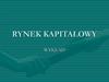 Rynek kapitałowy