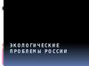 Экологические проблемы России