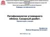 Патофизиология углеводного обмена. Сахарный диабет