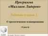 Стратегическое планирование (Урок 6)