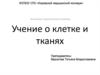 Учение о клетке и тканях