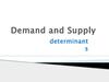 Demand and Supply