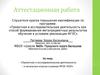 Аттестационная работа. Проектная и исследовательская деятельность в начальных классах в рамках ФГОС НОО