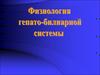 Физиология гепато-билиарной системы