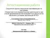 Аттестационная работа. Математические задачи о г. Химки