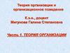 Теория организации
