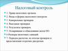Налоговый контроль