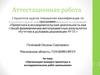 Аттестационная работа. Организация конкурса проектных и исследовательских работ школьников