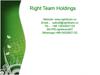 Right Team Holdings. New products list