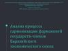 Анализ процесса гармонизации фармакопей государств-членов Евразийского экономического союза
