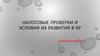 Налоговые проверки и условия их развития в КР