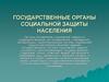 Государственные органы социальной защиты населения