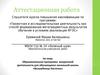 Аттестационная работа. Образовательная программа внеурочной деятельности для обучающихся начальной школы «Волшебница Кисточка»
