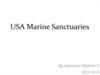 USA Marine Sanctuaries