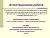 Аттестационная работа. Исследовательская деятельность, как ведущая образовательная технология на уроках литературы