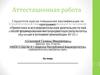 Аттестационная работа. Образовательная программа элективного курса «Обучение сочинениям разных жанров, 10-11 классы»