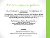 Аттестационная работа. Программа элективного курса «Исследовательская проектная деятельность при изучении химии»