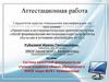 Аттестационная работа. Система проектной деятельности на ступени основного общего образования в МАОУ лицее №18 г. Калининграда