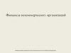 Финансы некоммерческих организаций