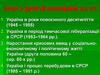 УРСР у другій половині ХХ ст